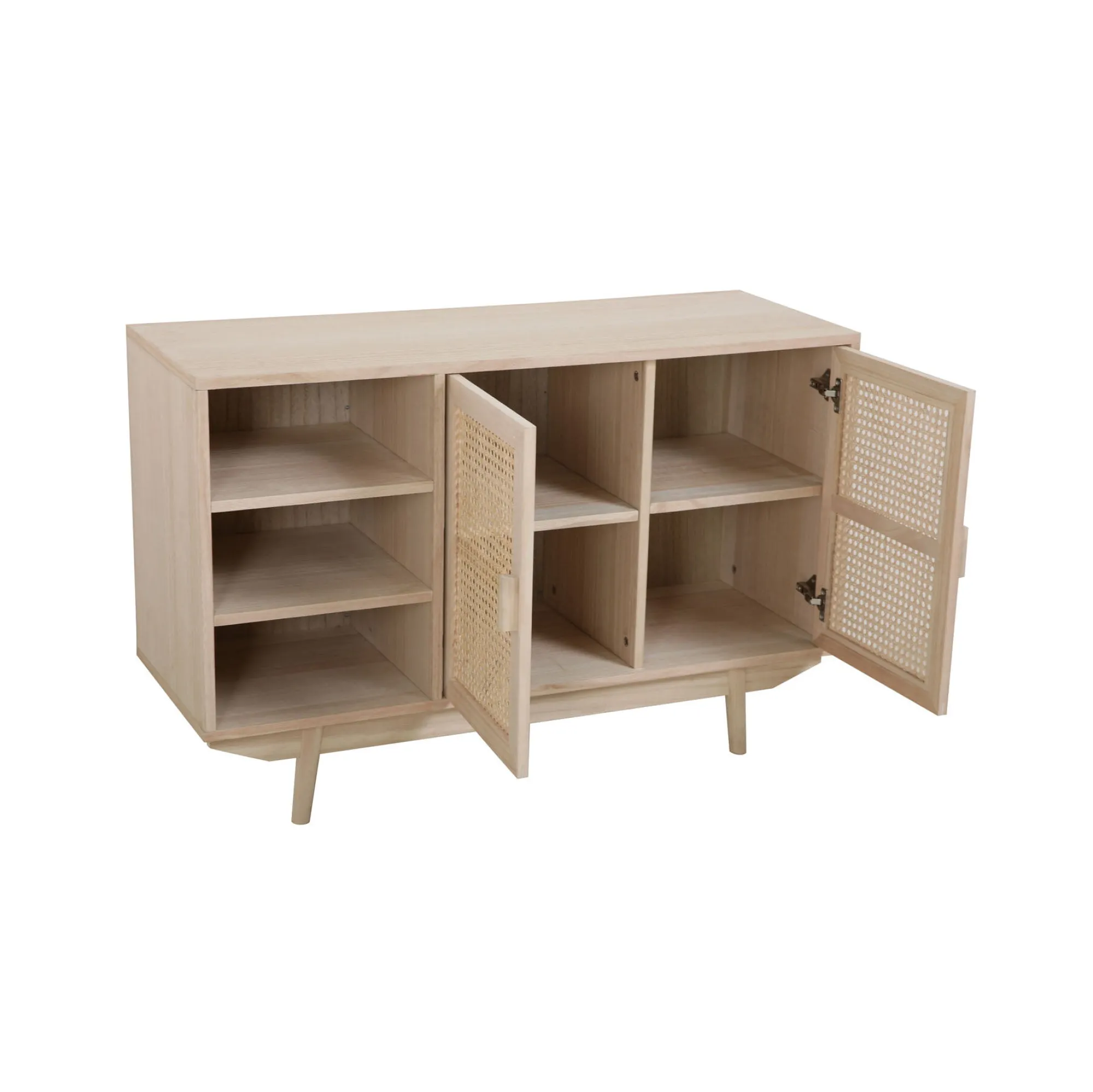 Dressoirs^Huisenthuis Dressoir Freja Rotan 100 cm