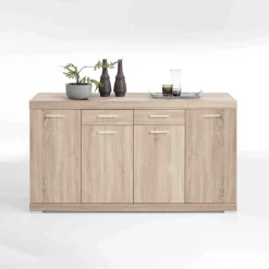 Dressoirs^Huisenthuis Dressoir Hermes 160x50x90 cm Eiken
