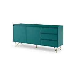 Dressoirs^Huisenthuis Dressoir Lucy 150 cm Blauw