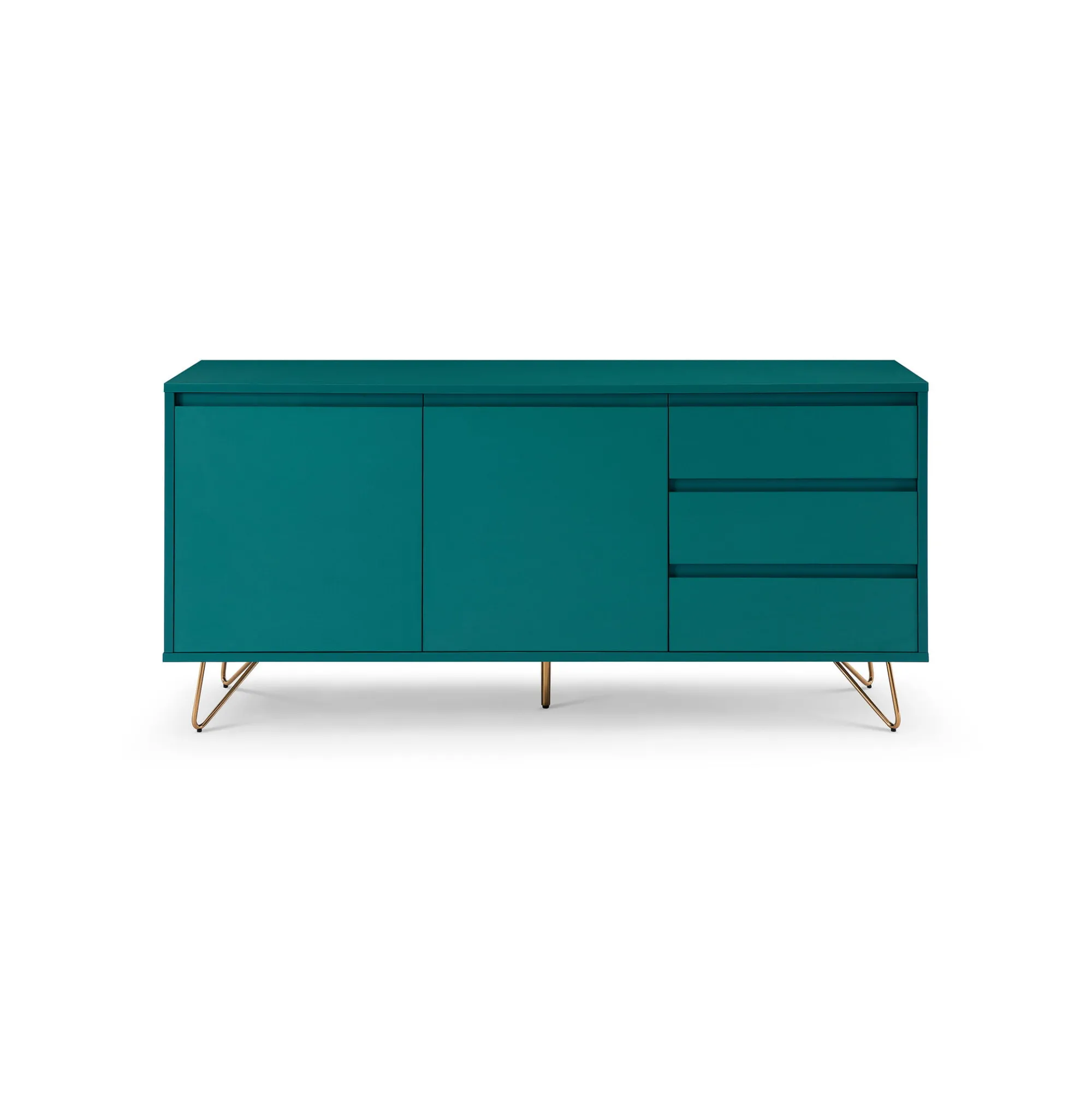 Dressoirs^Huisenthuis Dressoir Lucy 150 cm Blauw