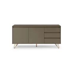 Dressoirs^Huisenthuis Dressoir Lucy 150 cm Grijs