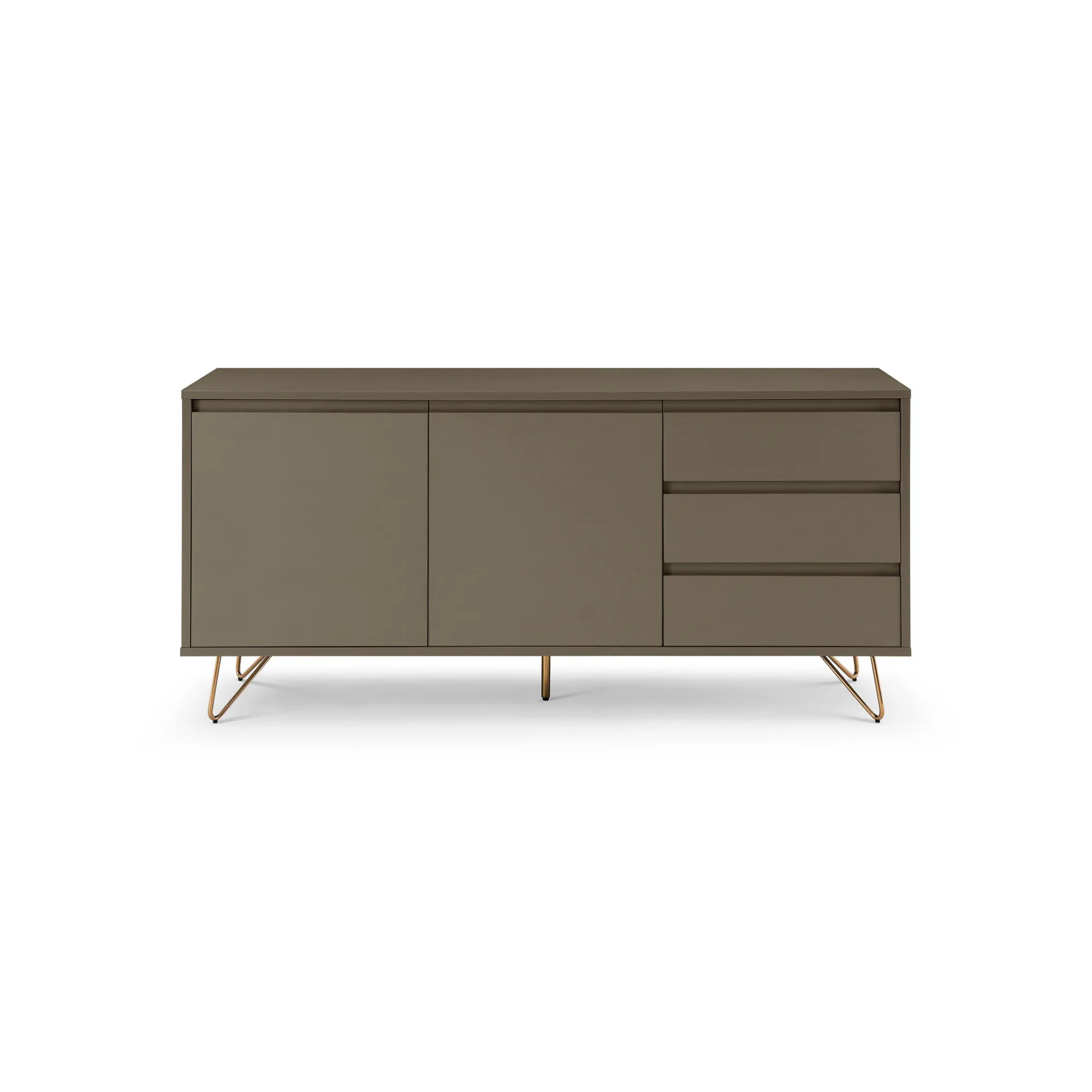 Dressoirs^Huisenthuis Dressoir Lucy 150 cm Grijs