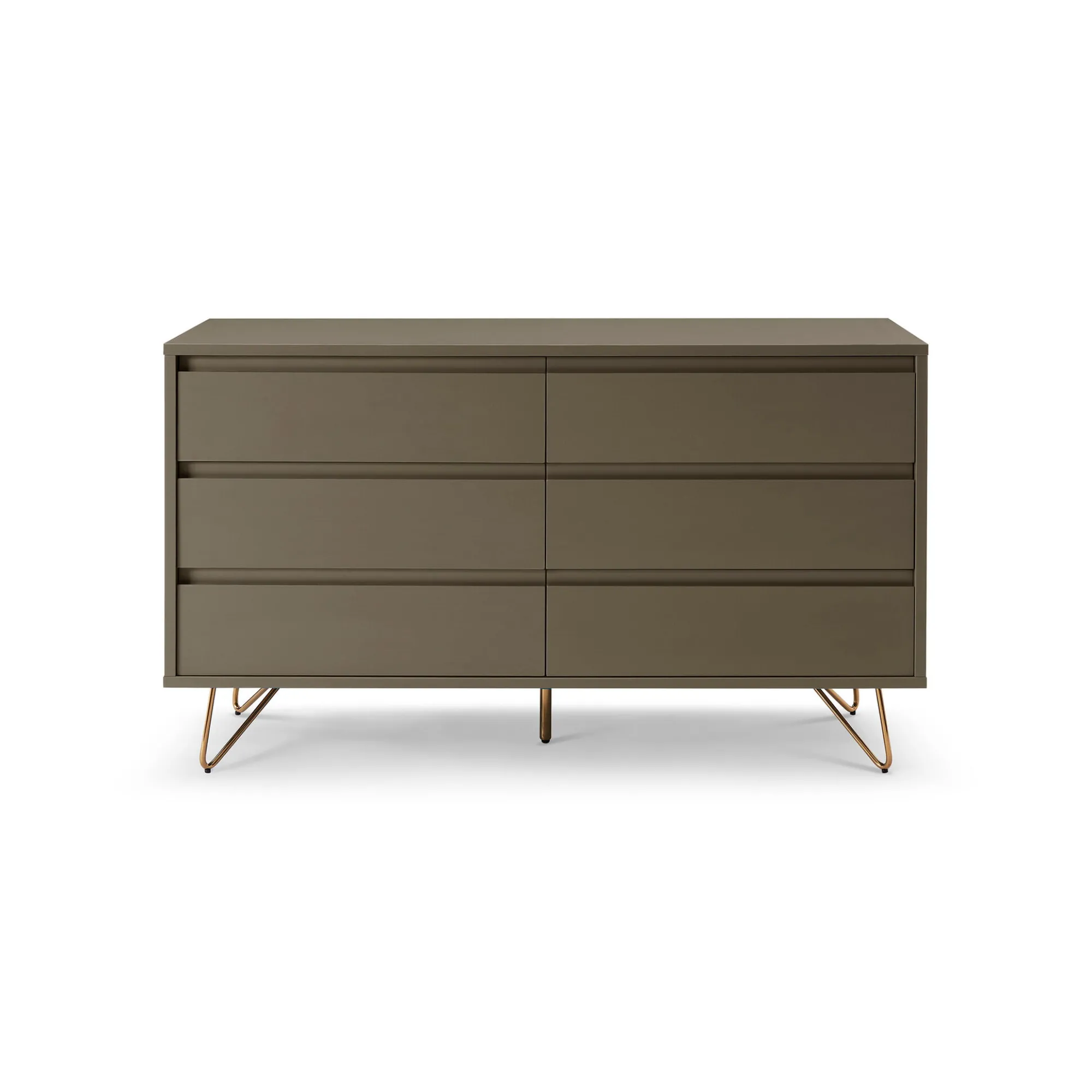 Dressoirs^Huisenthuis Dressoir Lucy 120 cm Grijs