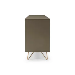 Dressoirs^Huisenthuis Dressoir Lucy 120 cm Grijs