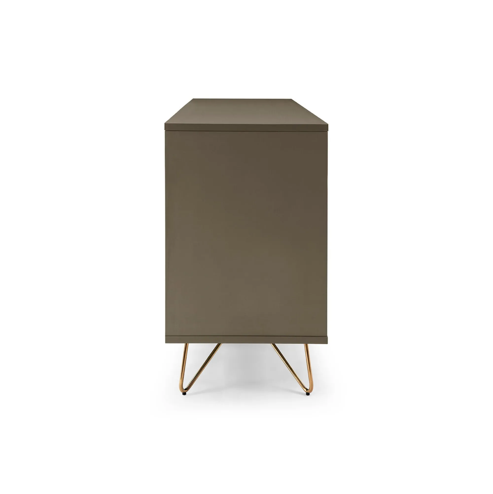 Dressoirs^Huisenthuis Dressoir Lucy 120 cm Grijs