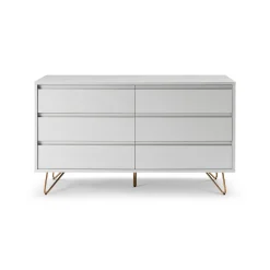 Ladekasten^Huisenthuis Dressoir Lucy 120 cm Wit