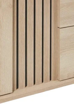Dressoirs^Huisenthuis Dressoir Myron 164 cm Eiken