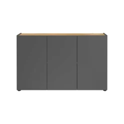 Kantoorkasten|Dressoirs^Huisenthuis Dressoir Orlando 120 cm Grafiet