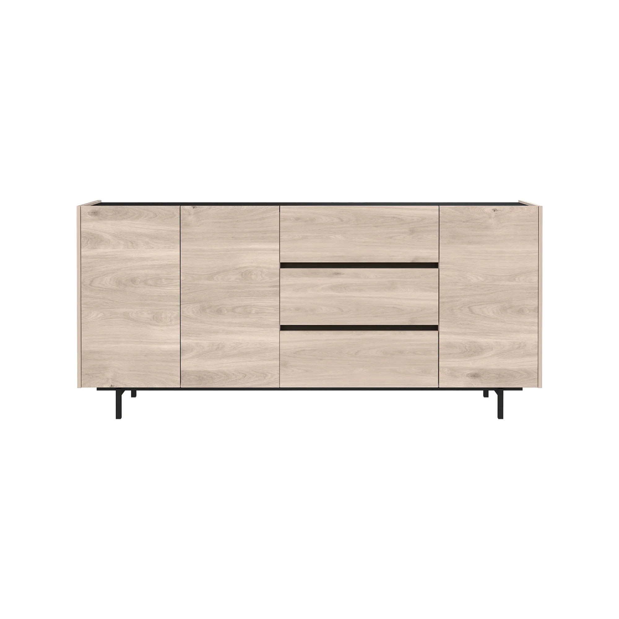 Dressoirs^Huisenthuis Dressoir Paxos Eiken 190 cm