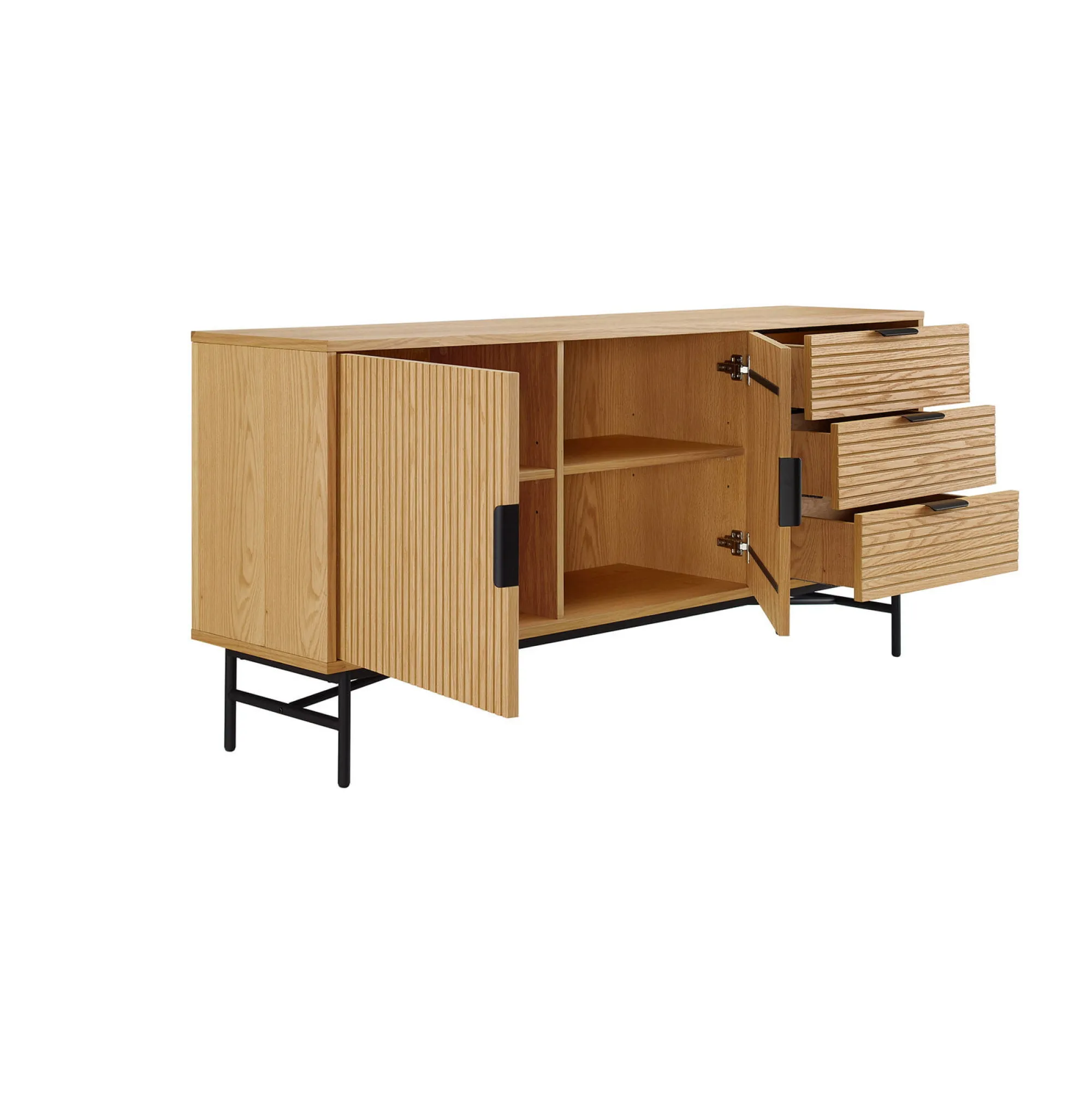 Dressoirs^Huisenthuis Dressoir Ruben Eiken