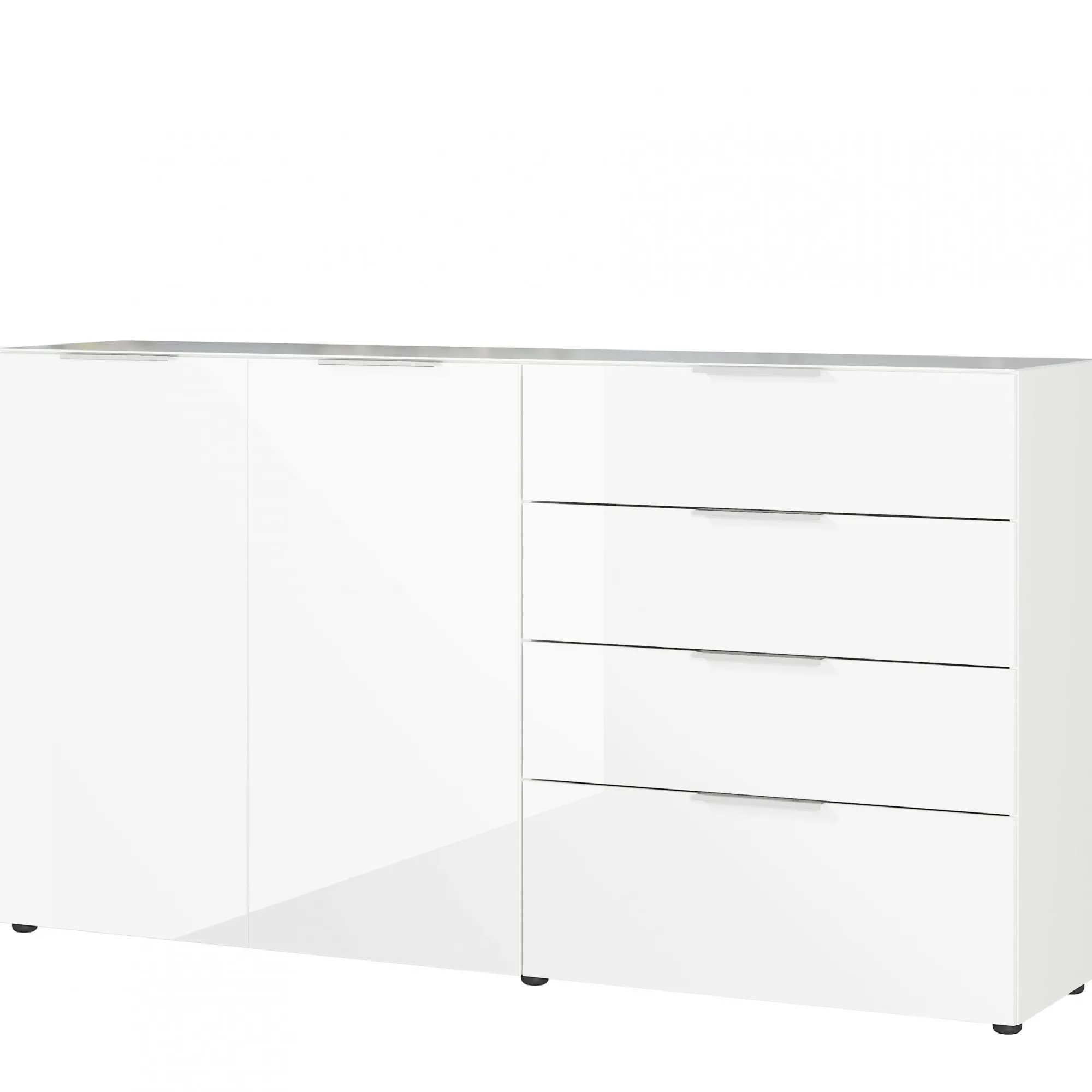 Dressoirs^Huisenthuis Dressoir Sirmione Large Wit