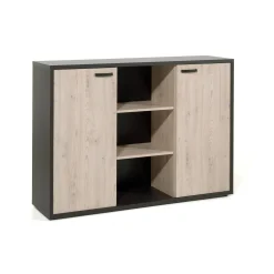 Kantoorkasten|Dressoirs^Huisenthuis Dressoir Spinoza Kastanje