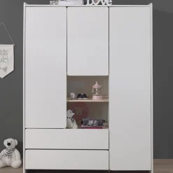 Kinderkamerkasten^Huisenthuis Driedeurskast Jill-W
