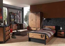 Kinderkamerkasten^Huisenthuis Driedeurskast Lucas