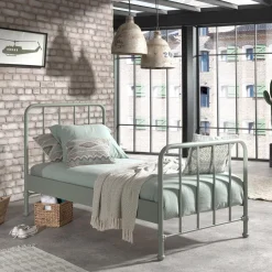 Kinderbedden^Huisenthuis Eenpersoonsbed Jay Groen