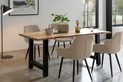Eetkamertafels^Huisenthuis Eetkamertafel Benno 240cm Acacia