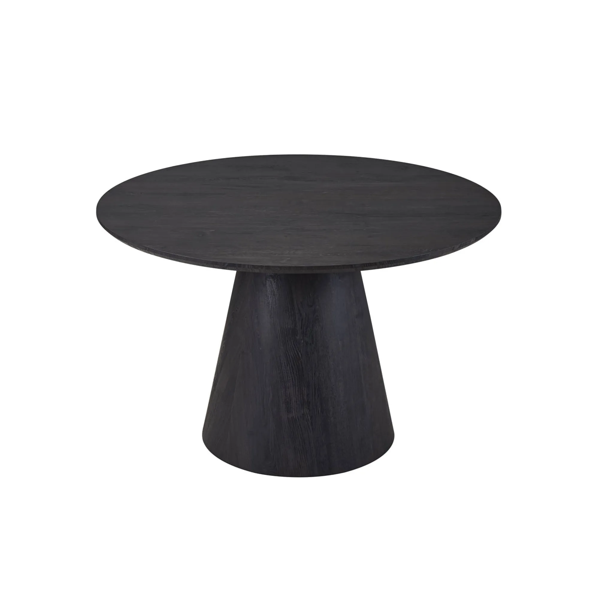 Eetkamertafels^Huisenthuis Eetkamertafel Bernou Donkerbruin Rond 120 cm