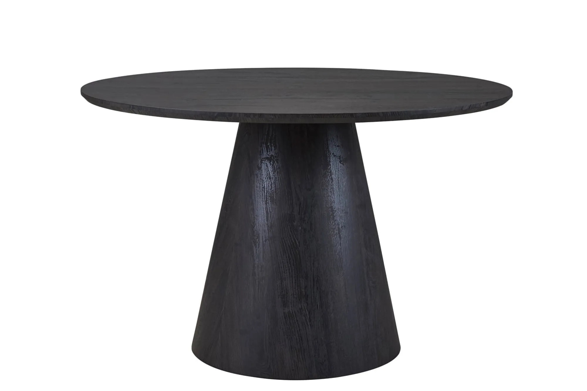 Eetkamertafels^Huisenthuis Eetkamertafel Bernou Donkerbruin Rond 120 cm