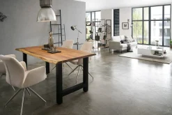 Eetkamertafels^Huisenthuis Eetkamertafel Diego Acacia 200x100cm