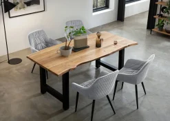 Eetkamertafels^Huisenthuis Eetkamertafel Diego Acacia 140x80cm
