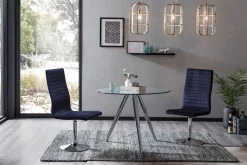 Eetkamertafels^Huisenthuis Eetkamertafel Donau Glas