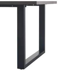 Eetkamertafels^Huisenthuis Eetkamertafel Eugene 200cm Donkerbruin