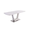 Eetkamertafels^Huisenthuis Eetkamertafel Faith Wit