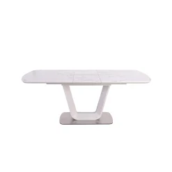 Eetkamertafels^Huisenthuis Eetkamertafel Faith Wit