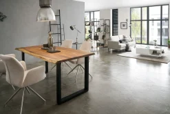 Eetkamertafels^Huisenthuis Eetkamertafel Guido 200cm Acacia