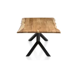 Eetkamertafels^Huisenthuis Eetkamertafel Guido 240cm Acacia