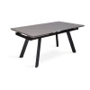 Eetkamertafels^Huisenthuis Eetkamertafel Jef Grijs 160-240 cm