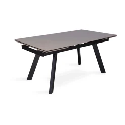 Eetkamertafels^Huisenthuis Eetkamertafel Jef Grijs 160-240 cm