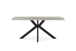 Eetkamertafels^Huisenthuis Eetkamertafel Jody Beige 180 cm