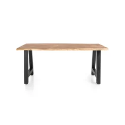 Eetkamertafels^Huisenthuis Eetkamertafel Joep Acacia 160x85cm