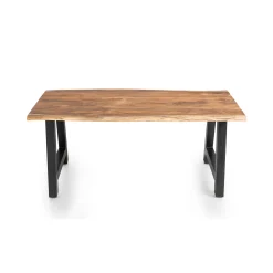 Eetkamertafels^Huisenthuis Eetkamertafel Joep Acacia 200x100cm