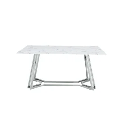 Eetkamertafels^Huisenthuis Eetkamertafel Lars Wit