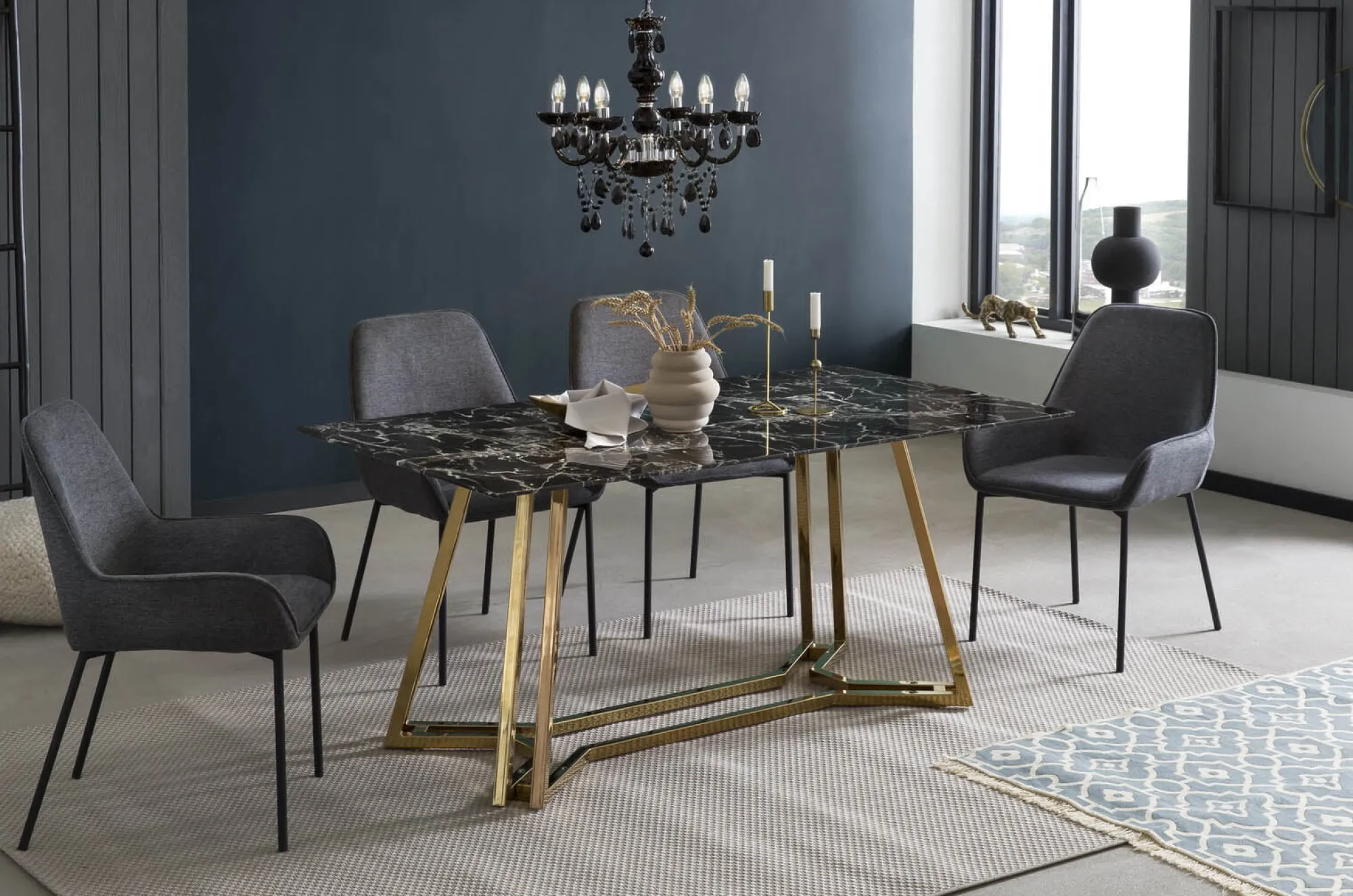 Eetkamertafels^Huisenthuis Eetkamertafel Lars Zwart