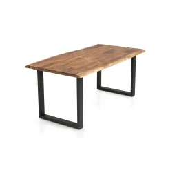 Eetkamertafels^Huisenthuis Eetkamertafel Lorenzo Acacia 140x80cm