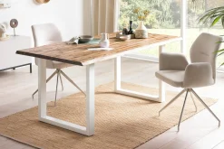 Eetkamertafels^Huisenthuis Eetkamertafel Manuel Acacia 140x80cm