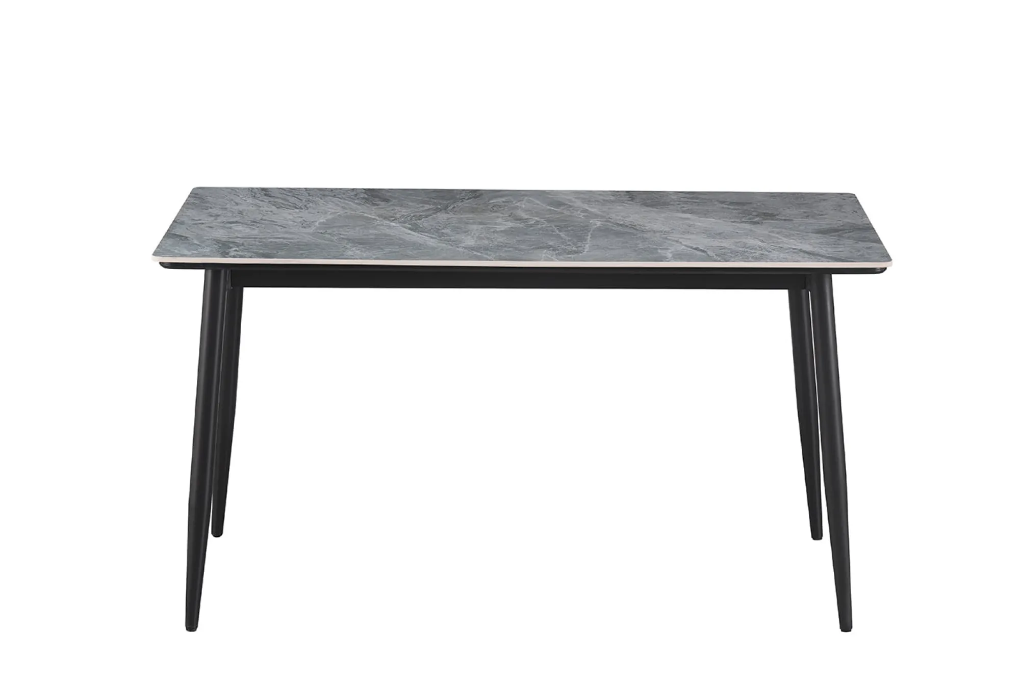 Eetkamertafels^Huisenthuis Eetkamertafel Maurice Grijs 140 cm