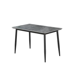 Eetkamertafels^Huisenthuis Eetkamertafel Maurice Grijs 120 cm