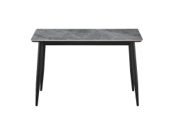 Eetkamertafels^Huisenthuis Eetkamertafel Maurice Grijs 120 cm