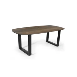Eetkamertafels^Huisenthuis Eetkamertafel Monaco Ovaal 220 cm Tabaco