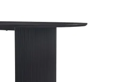 Eetkamertafels^Huisenthuis Eetkamertafel Odile 230cm Ovaal Donkerbruin