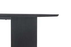 Eetkamertafels^Huisenthuis Eetkamertafel Odile 200cm Ovaal Donkerbruin