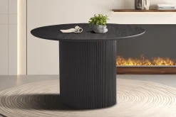 Eetkamertafels^Huisenthuis Eetkamertafel Odile 120cm Rond