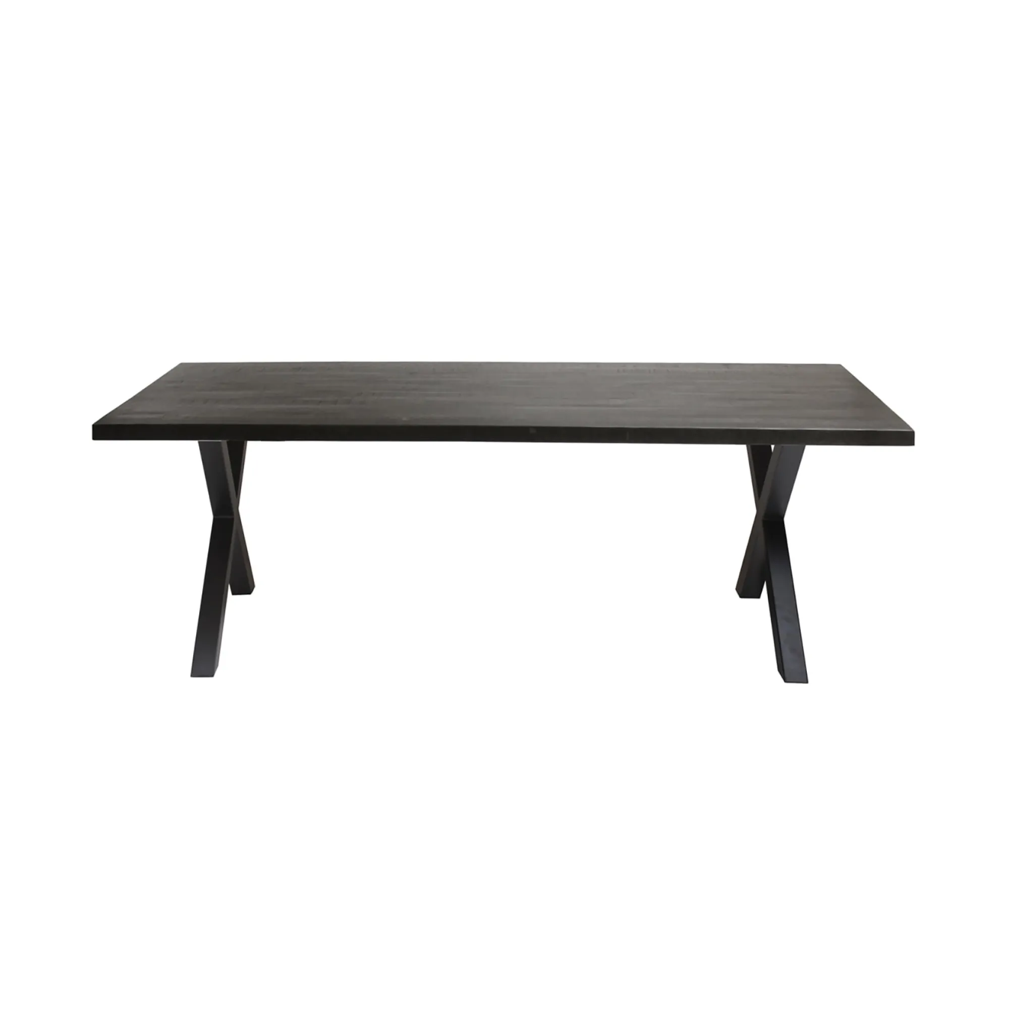 Eetkamertafels^Huisenthuis Eetkamertafel Raegan Magnolia Zwart 200 cm