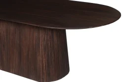 Eetkamertafels^Huisenthuis Eetkamertafel River Ovaal 230 cm Donkerbruin