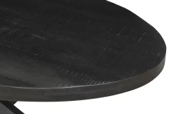 Eetkamertafels^Huisenthuis Eetkamertafel Scarlett Magnolia 200 cm Zwart