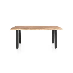 Eetkamertafels^Huisenthuis Eetkamertafel Thijmen Acacia 180x90cm